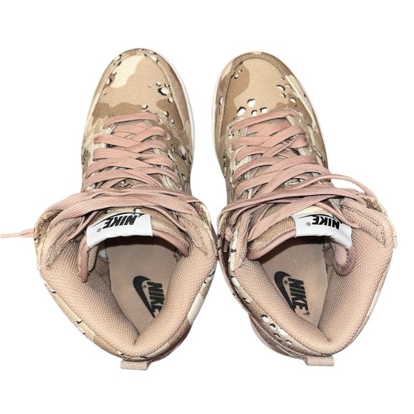 Nike Women's Dunk High Desert Camo DX2314-200 Women’s Size 6.5/Men’s Size 5 - Picture 7 of 14